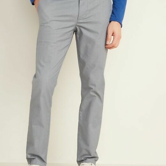Slim Ultimate Built-In Flex Textured Chino Pants - Picture 1 of 13